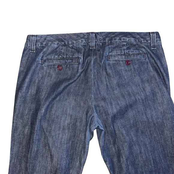 Women's J.Crew Bootcut Flare jeans Pants Size 12 Petite matchstick Classy preppy - Picture 6 of 6